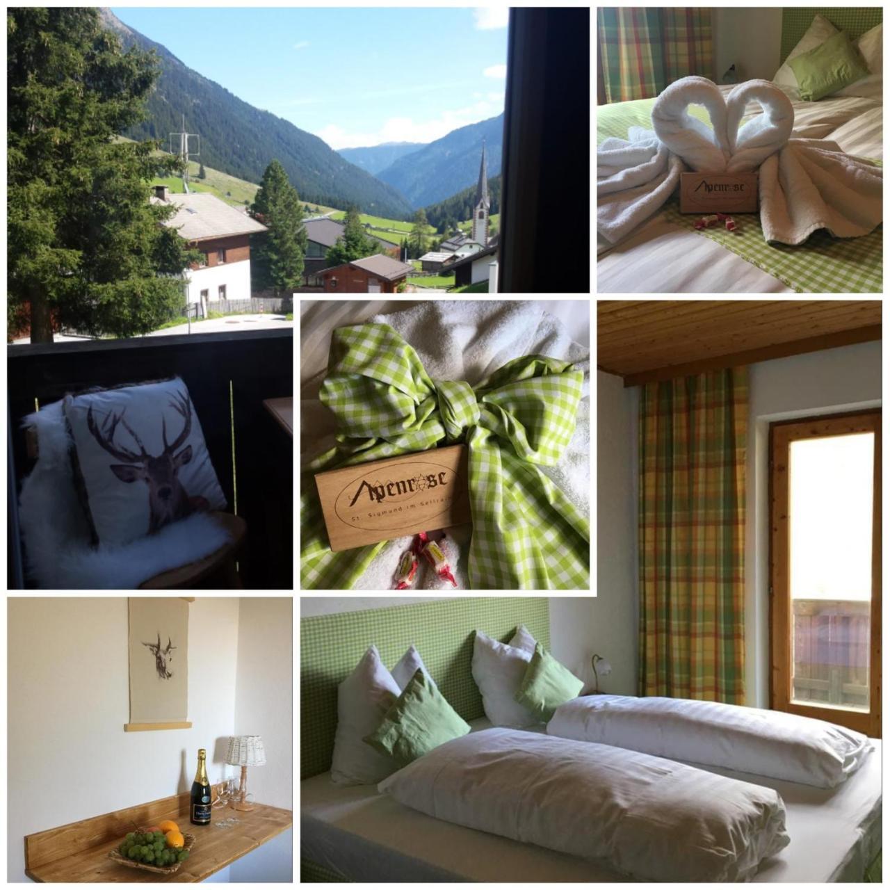 Pension Alpenrose Sankt Sigmund im Sellrain Экстерьер фото