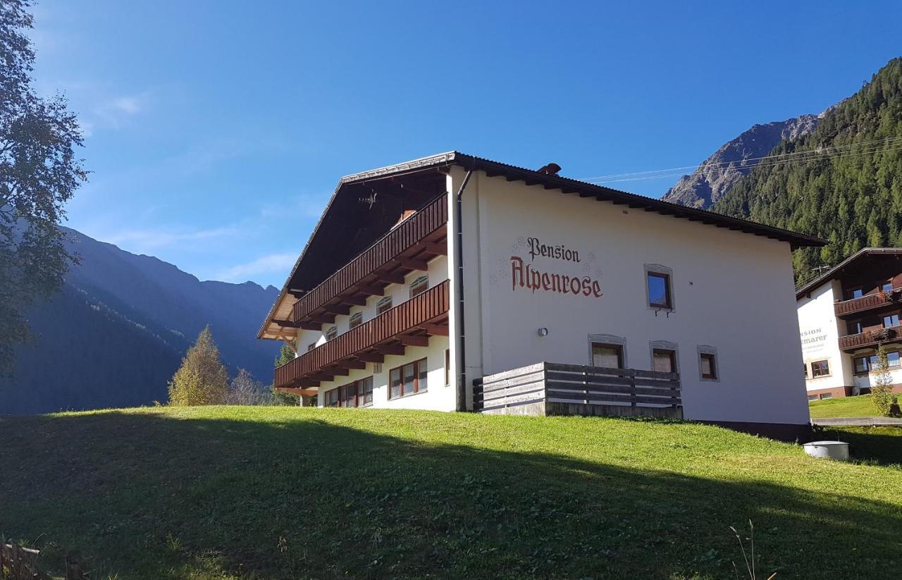 Pension Alpenrose Sankt Sigmund im Sellrain Экстерьер фото